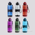 Custom transparent leak-proof sports gym water bottle